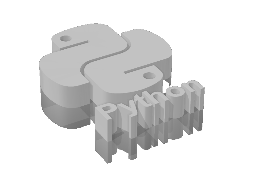 Logo de Python Encastrado
